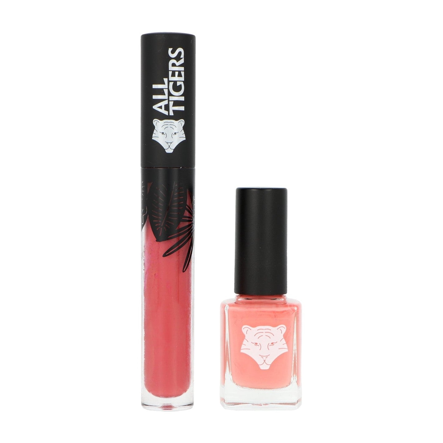Set All Tigers Natural & Vegan Lips & Nails Lipstick 683 Make Your Mark 8ml + Nail Polish 193 Take Your Chance 11ml